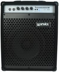 Bass Combo, Anwendungsbereich: Heimbereich / zum Stimmen / Unterrichtsraum / kleine Akustikauftritte, 40 Watt Endstufe, Aktiver und passiver Eingang, auch f&uuml;r zwei Instrumente gleichzeitig nutzbar, Ger&auml;uscharme Elektronik, L&uuml;fterloses Design, Class A Schaltung...