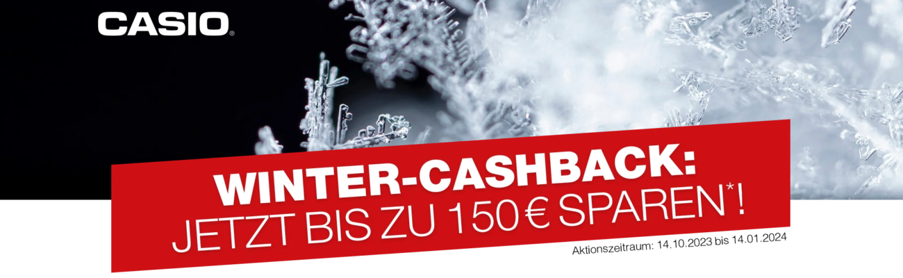 Casio Winter-Cashback