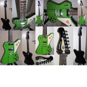 Washburn Signature Paul Stanley Starfire PS10 relic electric guitar
