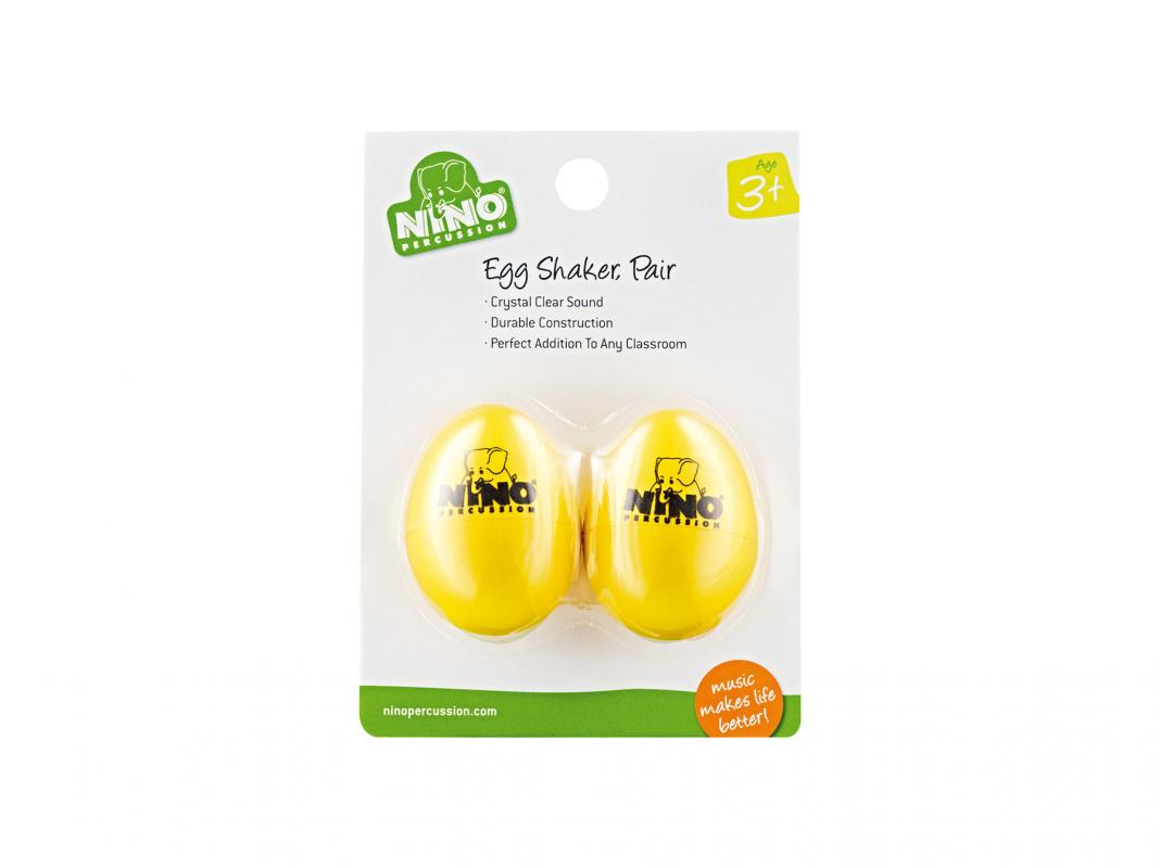 2 Egg-Shaker Gelb