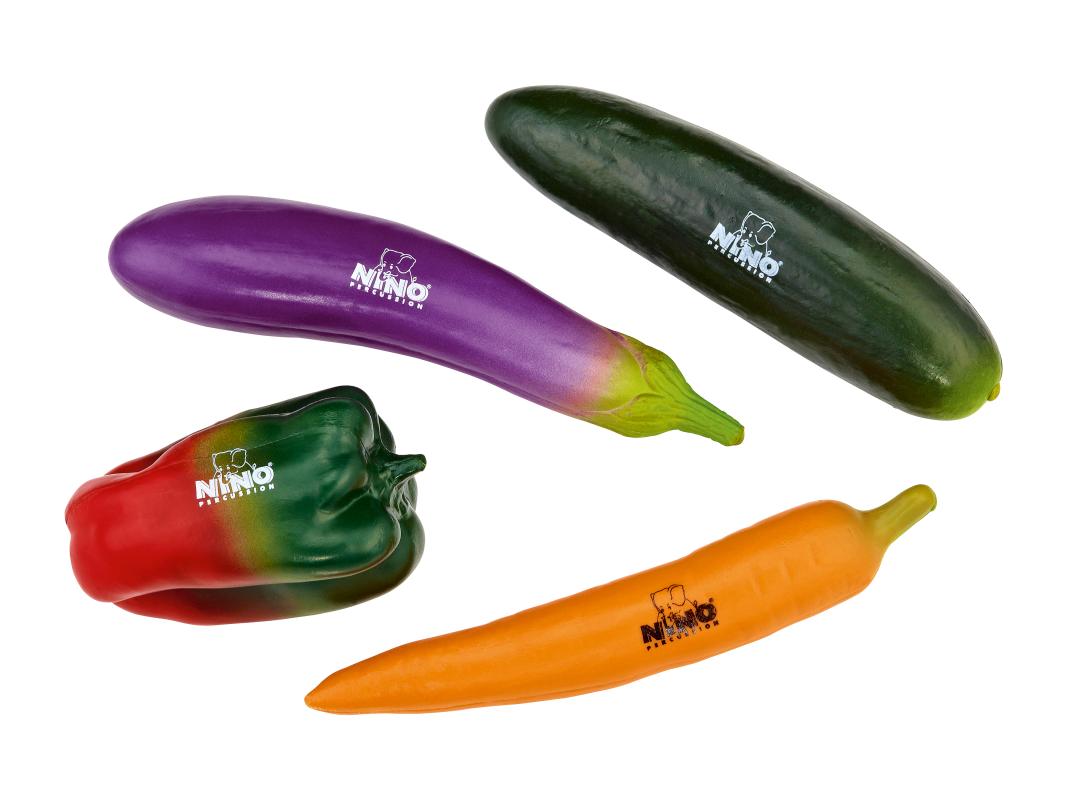 NINOSET101 Botany-Shaker-Set Gemüse 4-teilig