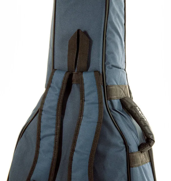 Premium-Tasche Westerngitarre blau