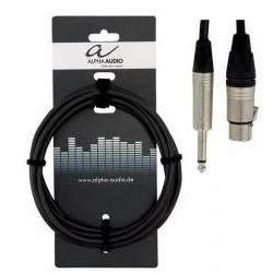 Mikrofonkabel XLR-Klinke 6m