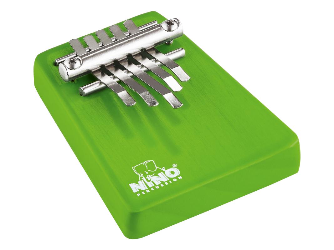 NINO963GR Holz-Kalimba grün