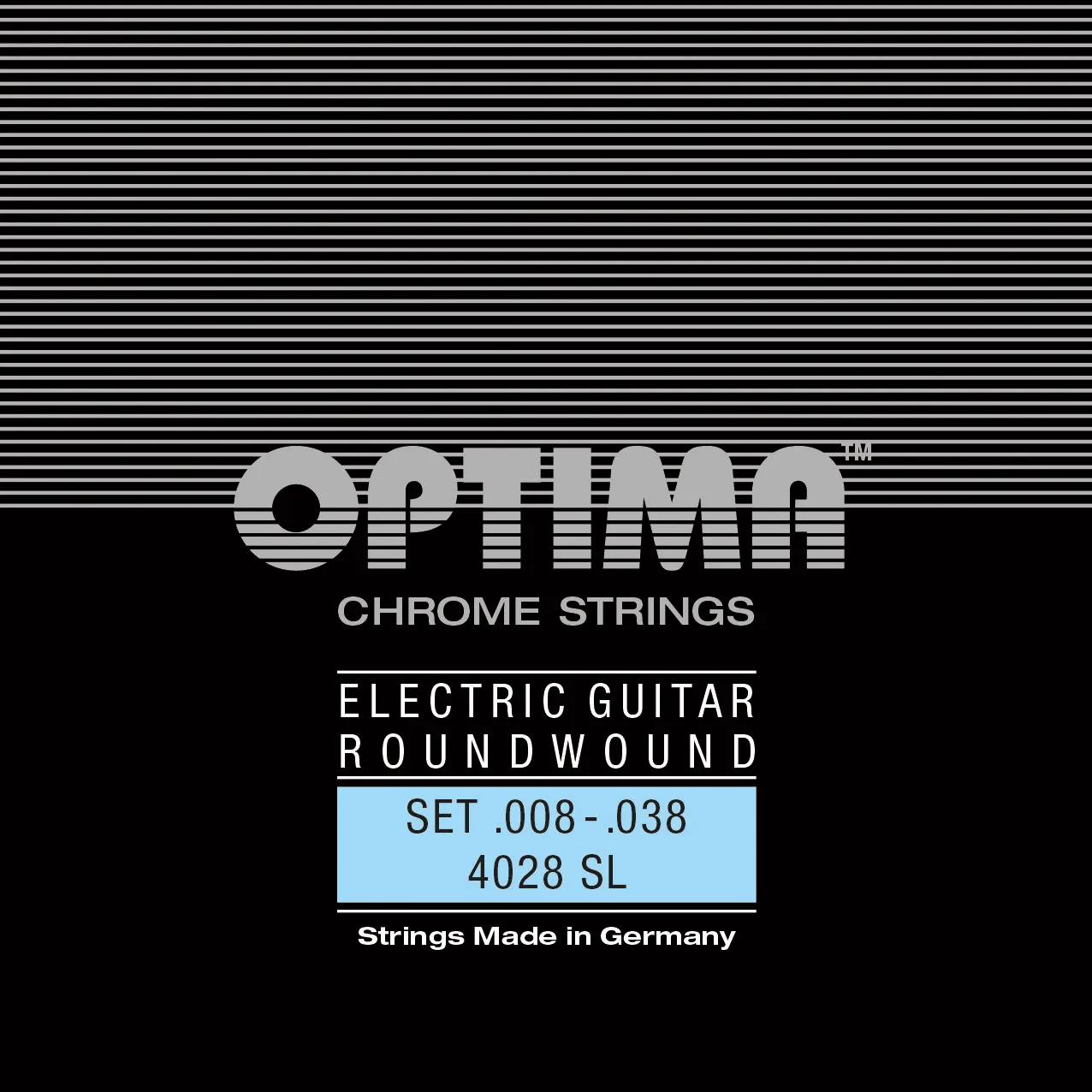 4028SL Chromsaiten E-Gitarre
