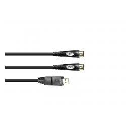 MIDI-USB Kabel 5m