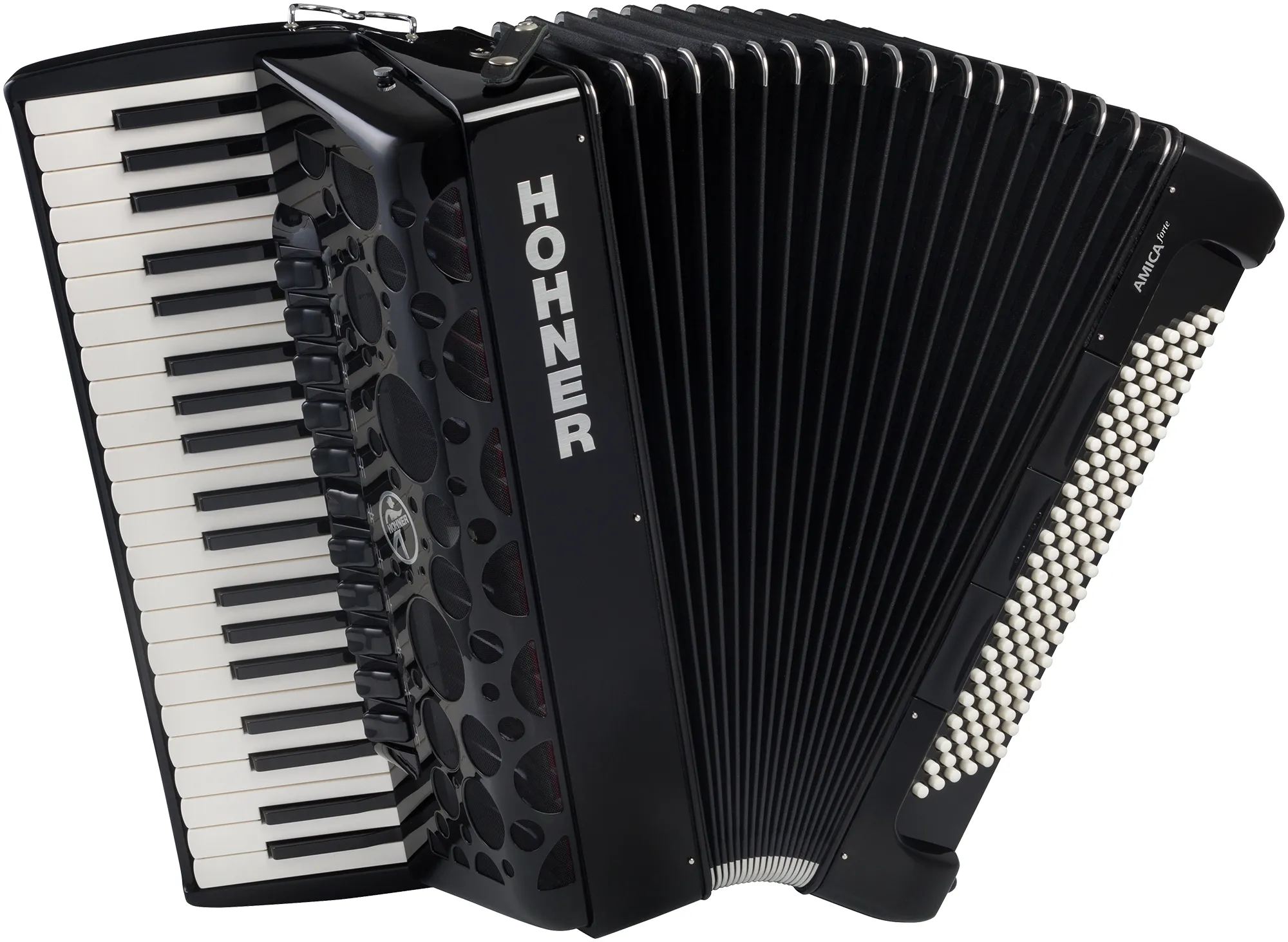Amica Forte IV 120 schwarz silent key