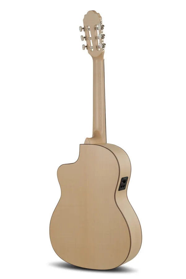 E-Konzertgitarre Pro Natura Silver Samba