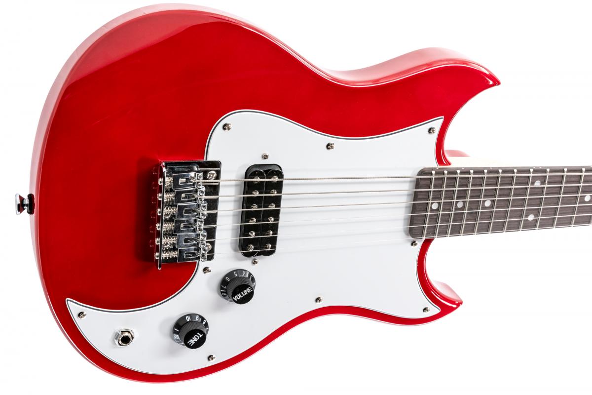 SDC-1 Mini-E-Gitarre rot