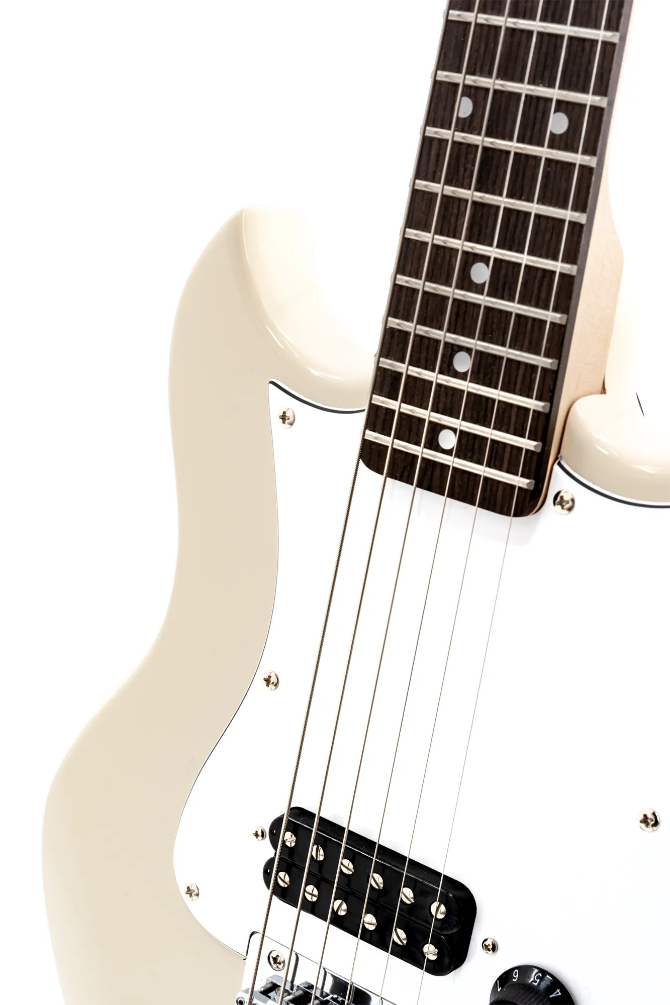 SDC-1 Mini-E-Gitarre weiß B-Ware