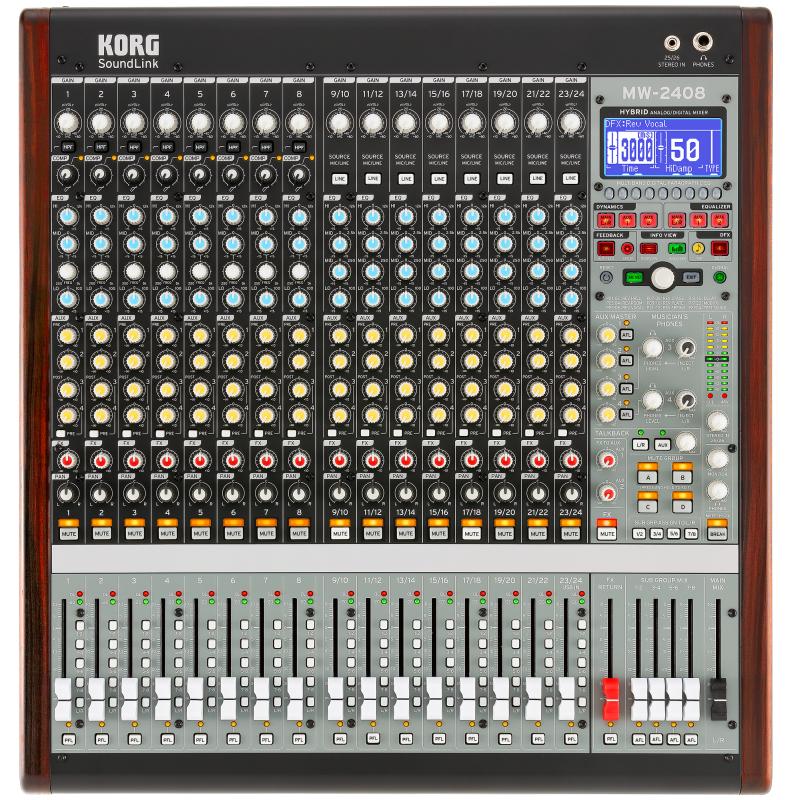 MW-2408 NT Hybrid-Mixer 24 Kanäle