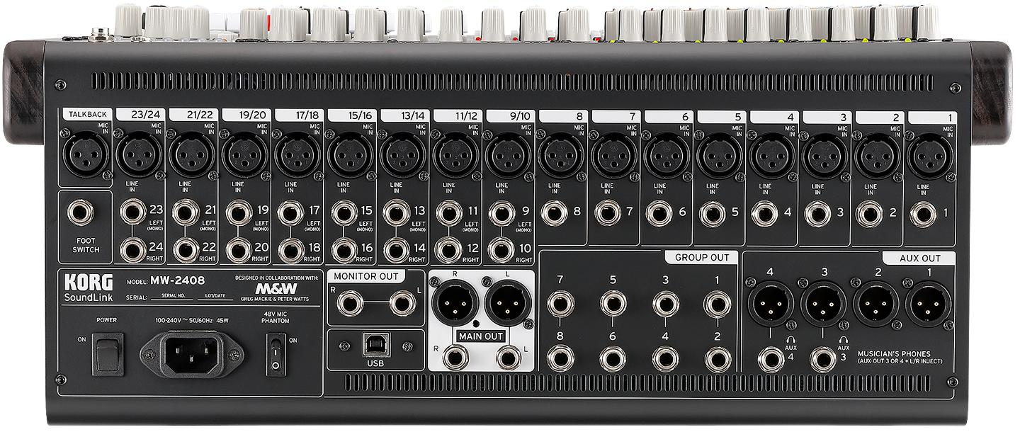 MW-2408 NT Hybrid-Mixer 24 Kanäle