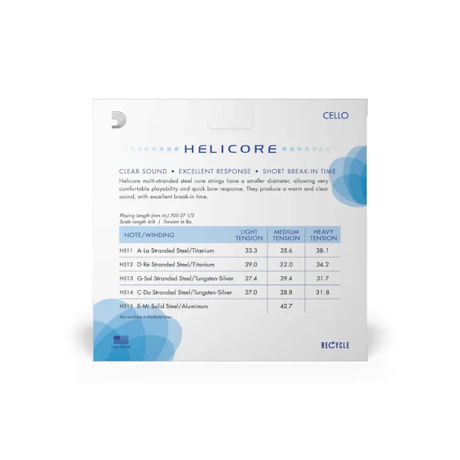 Helicore Cello-Saitensatz 4/4