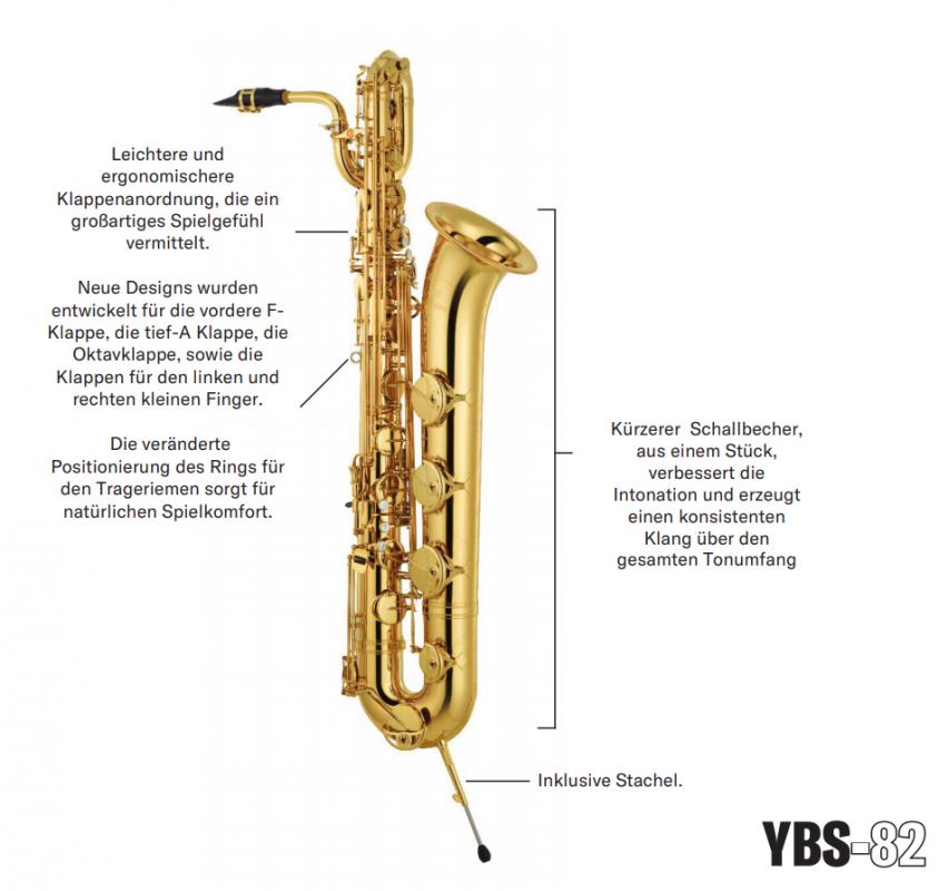 YBS-82 Bariton-Saxophon
