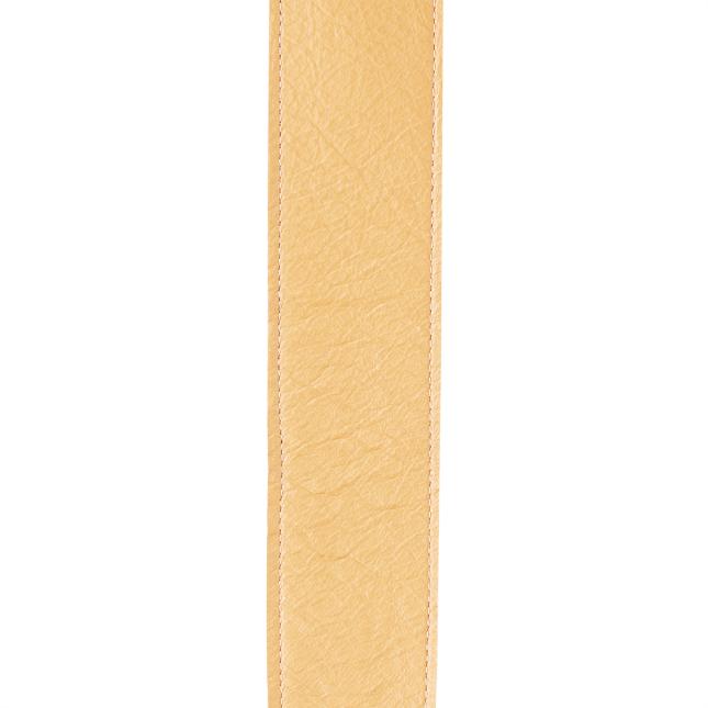 Gitarrengurt Leder Gelb