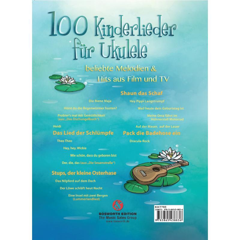 100 Kinderlieder für Ukulele