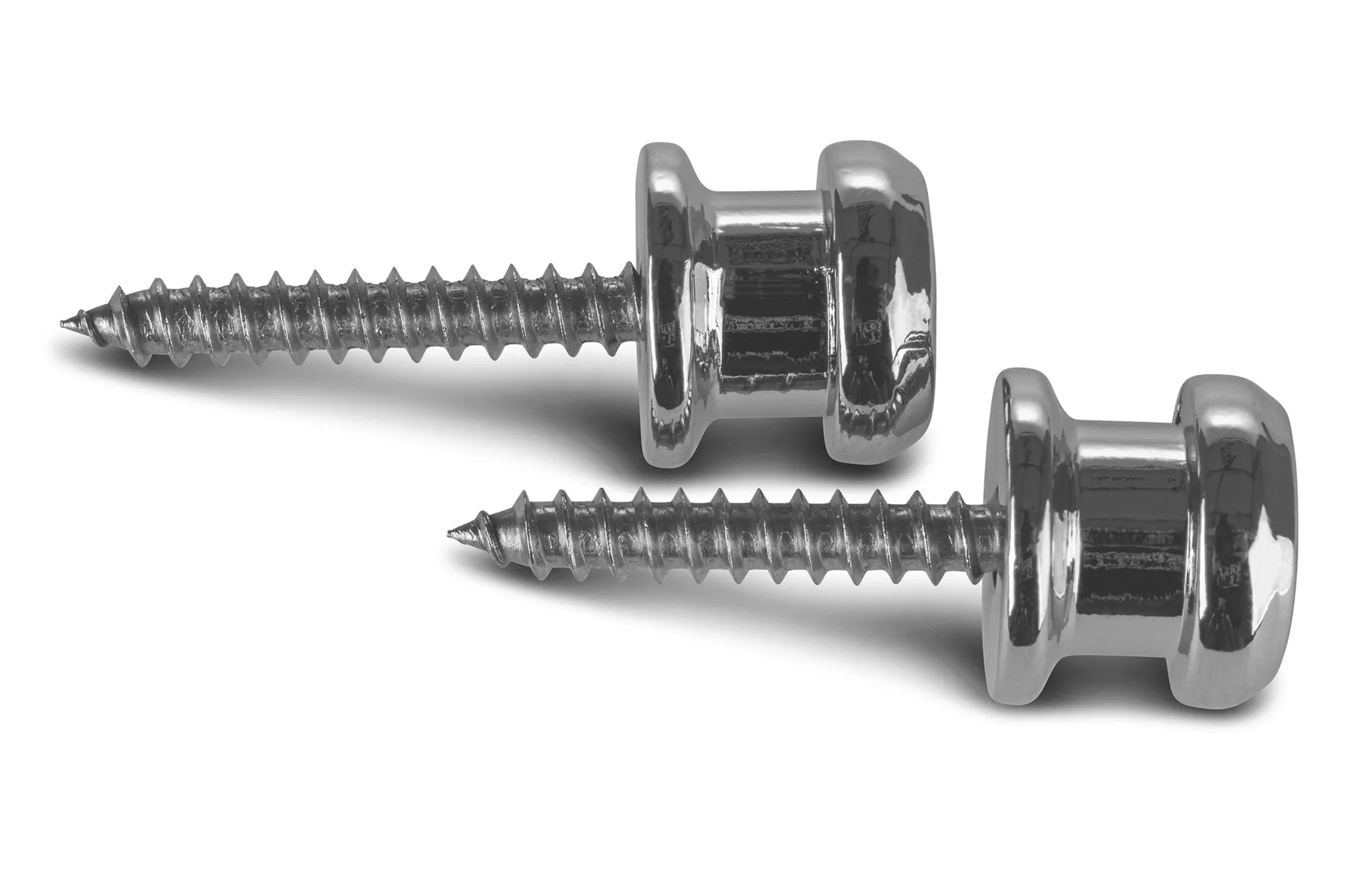 Gurtknopf verchromt