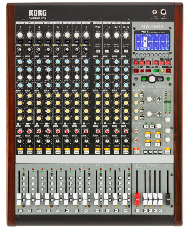 MW-1608 Hybrid-Mixer 16 Kanäle B-Ware