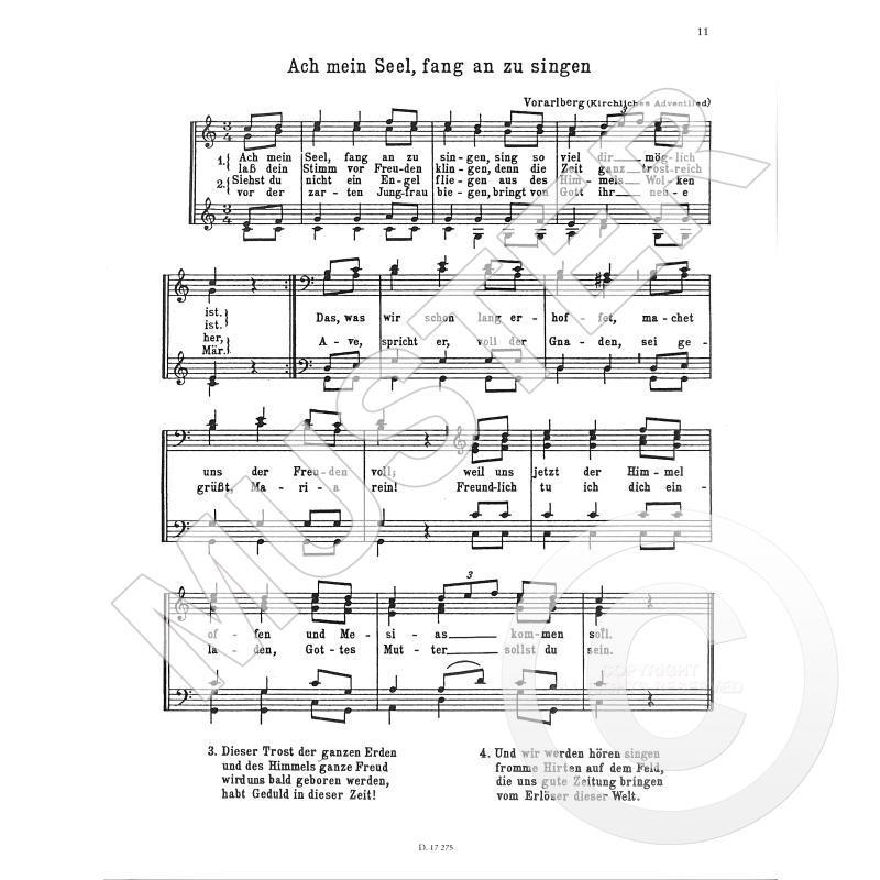 Alpenländisches Weihnachtschorbuch 1