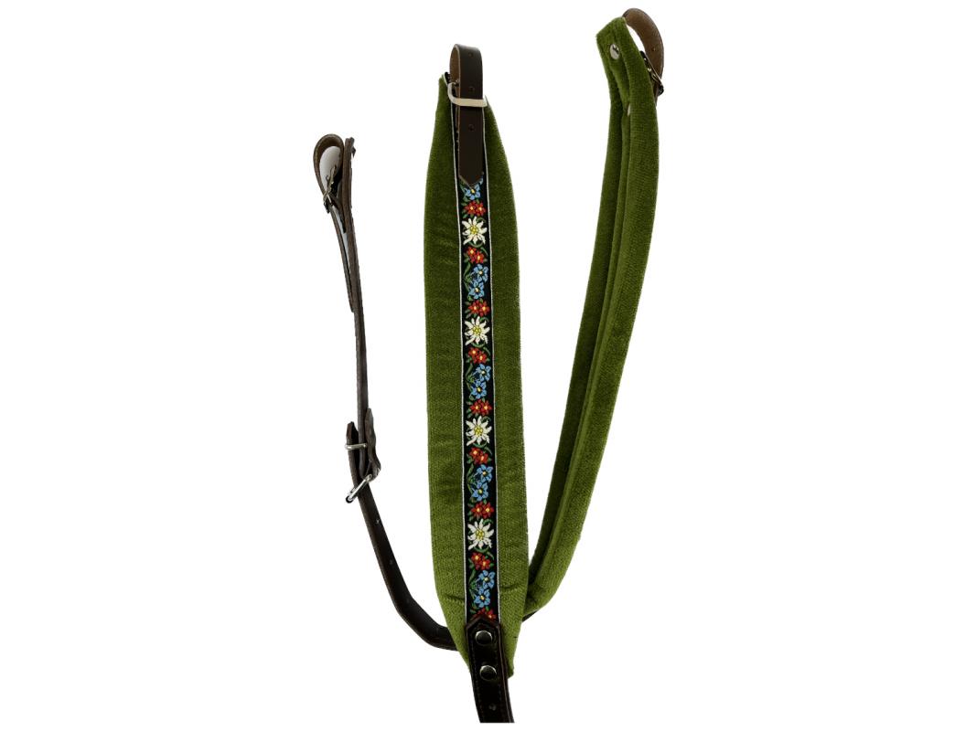 Harmonikariemen Professional grün