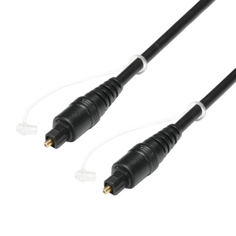 Audiokabel Toslink auf Toslink 4 mm Ø 10,0 m 