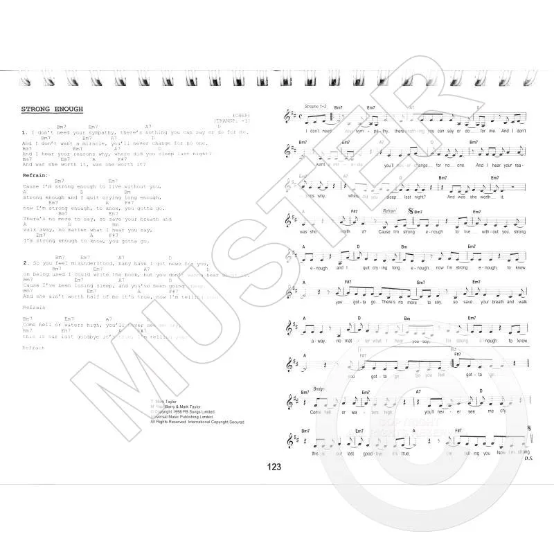 Das Ding Band 4 mit Noten - Kultliederbuch