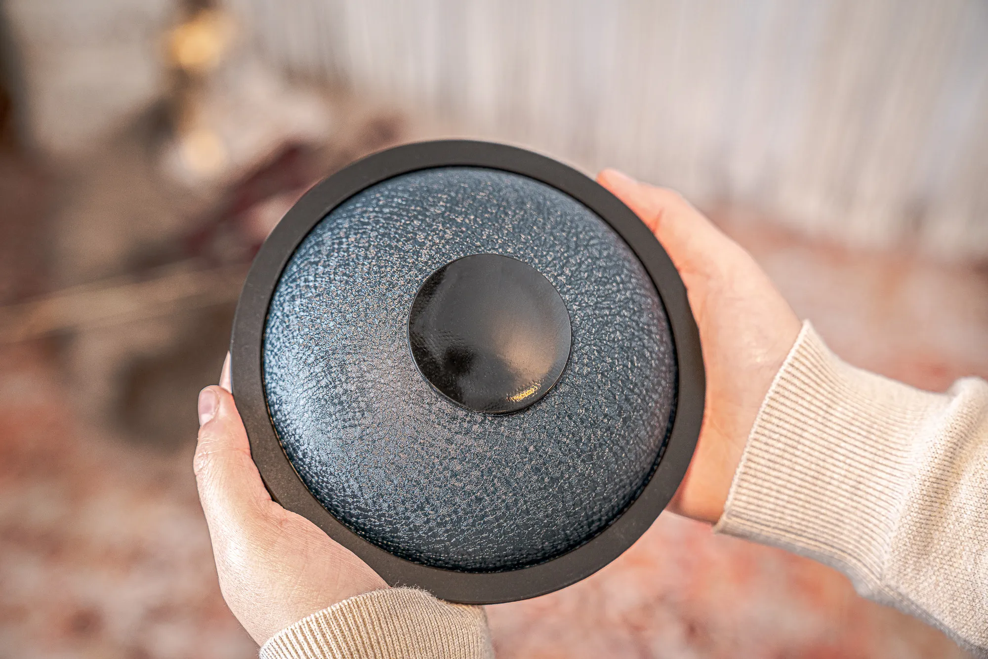 Mini Steel Tongue Drum A-Dur