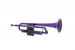 Kunststoff-Trompete Lila