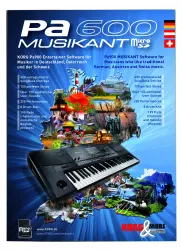 Musikant-Software für Pa600