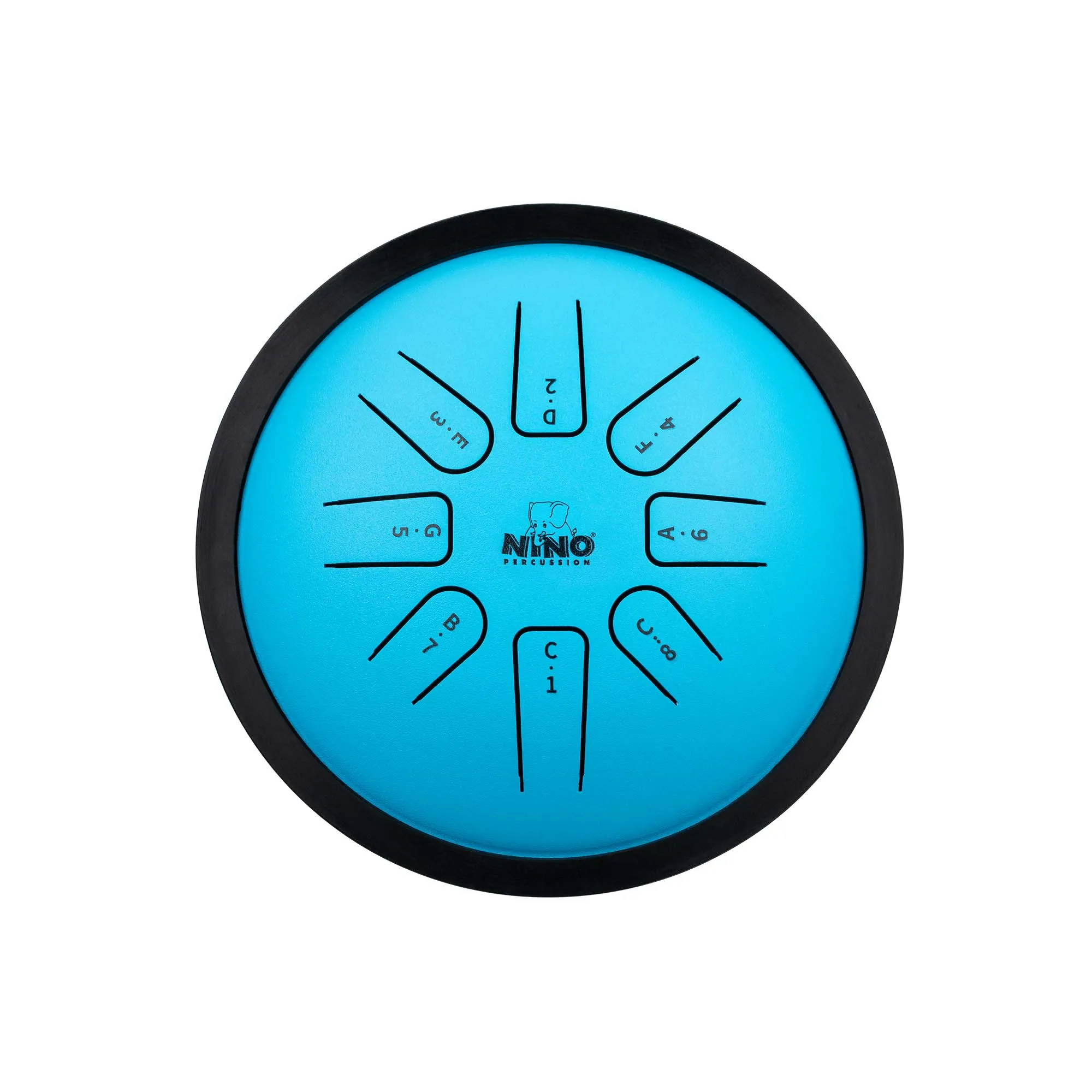 NINO981 Mini-Steel-Tongue-Drum Blau