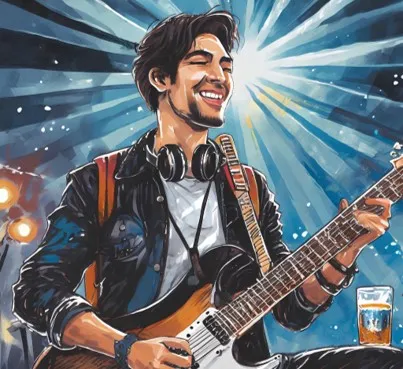 Gold Saiten für Klassik-Gitarre