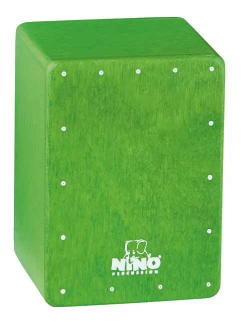 NINO955GR Mini Cajon-Shaker Grün