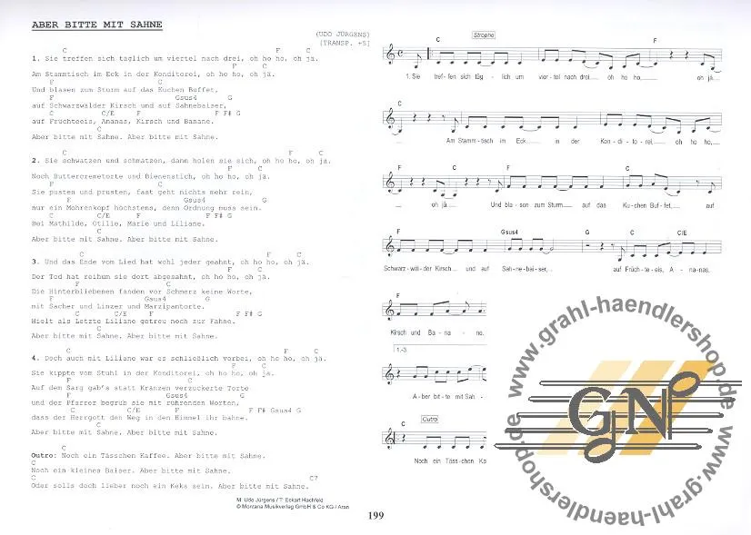 Das Ding Band 1 mit Noten - Kultliederbuch
