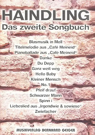 Haindling: Das zweite Songbuch