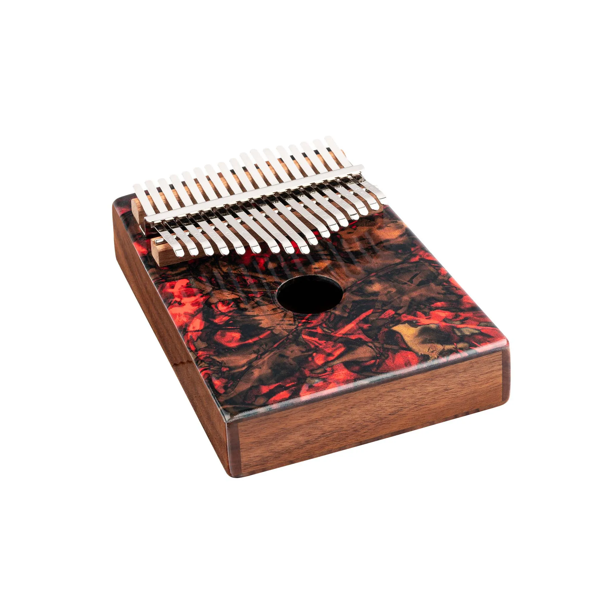 Sound Hole Designer Kalimba - Lava