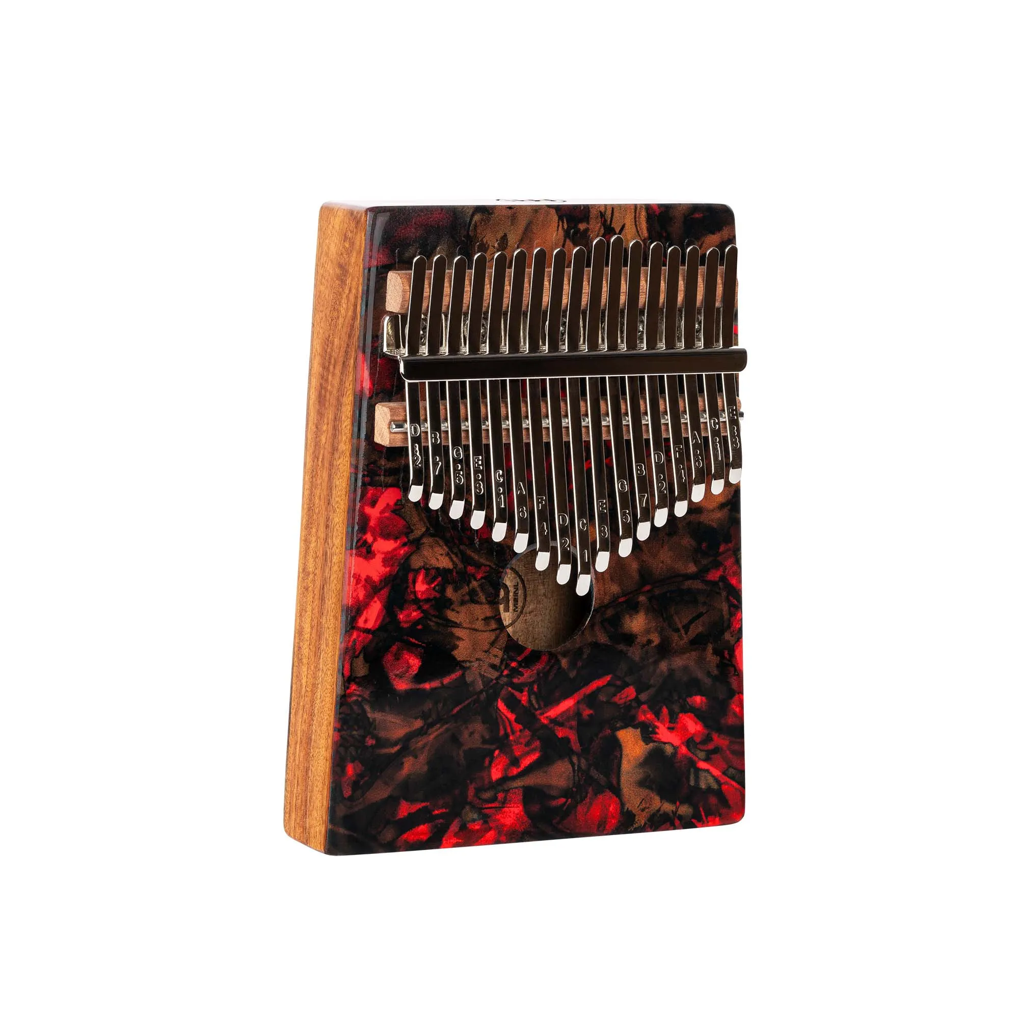 Sound Hole Designer Kalimba - Lava