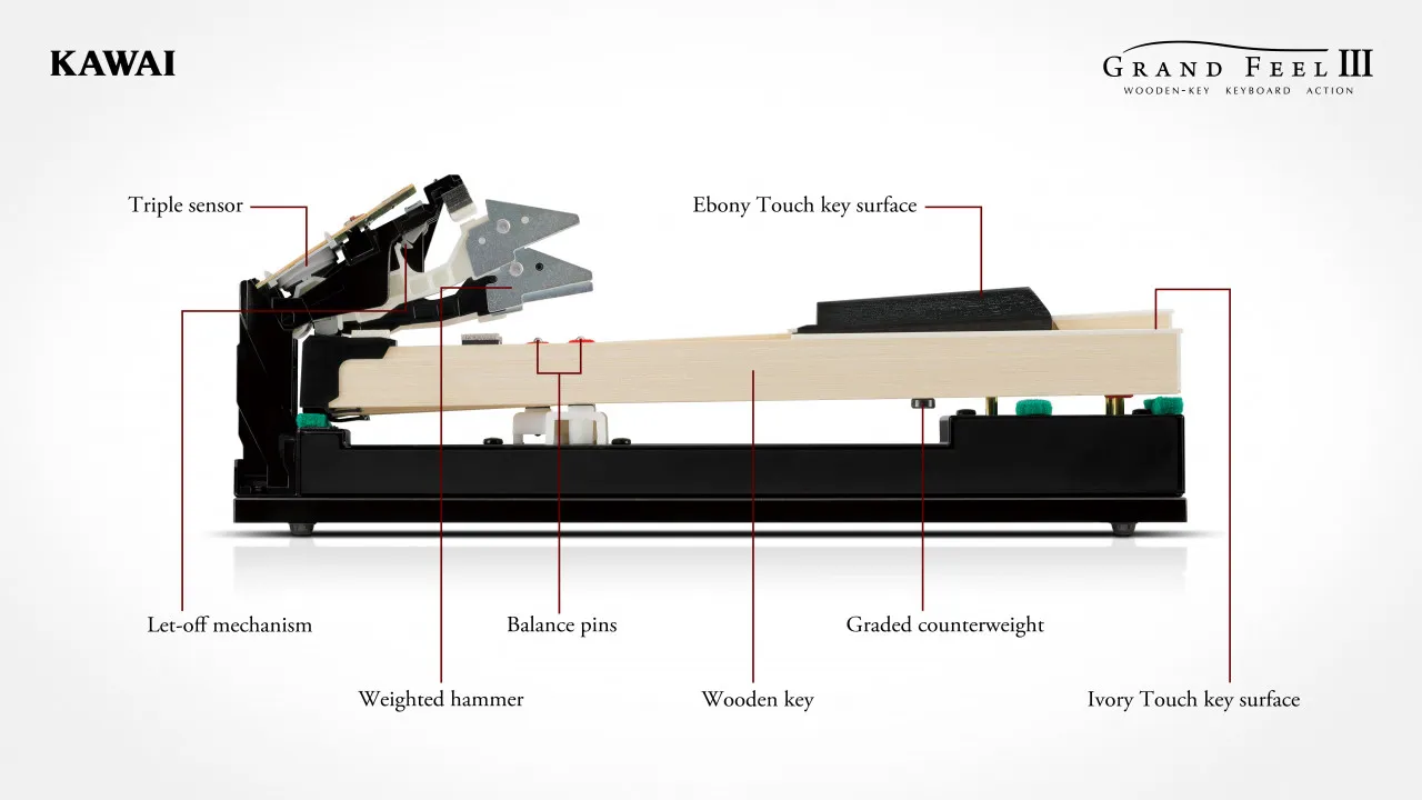 CA701B Digitalpiano Schwarz