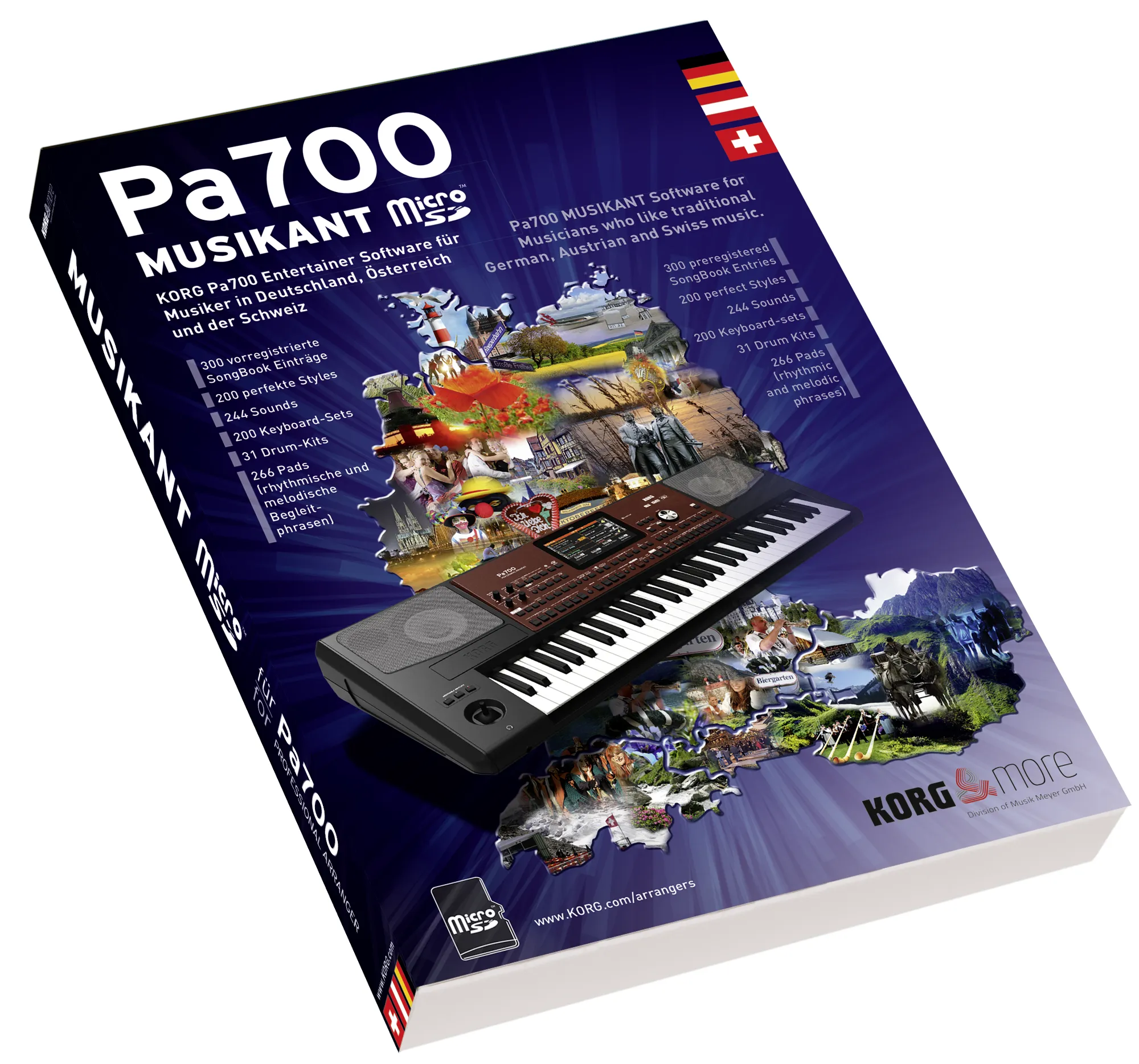 Musikant-Software für Pa700