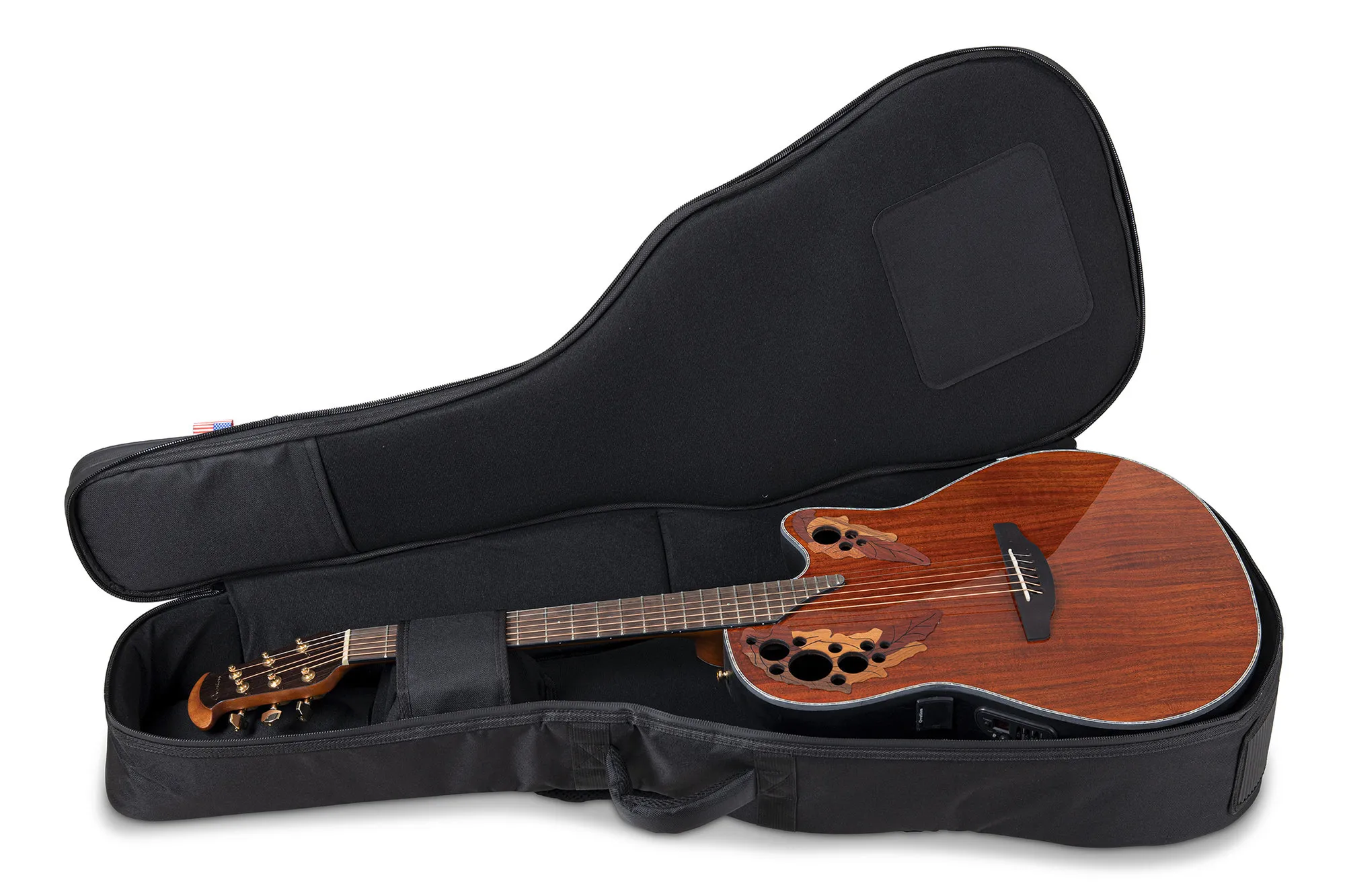 Gigbag Roundback-Gitarre