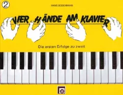 Vier Hände am Klavier Band 2