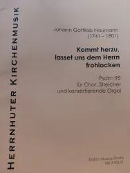 Kommt herzu lasset uns dem Herrn frohlocken