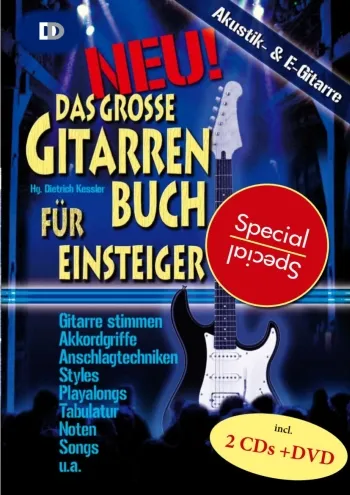 Das große Gitarrenbuch für Einsteiger spezial (+DVD +2 CDs):