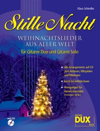 Stille Nacht (+CD) für 1-2 Gitarren