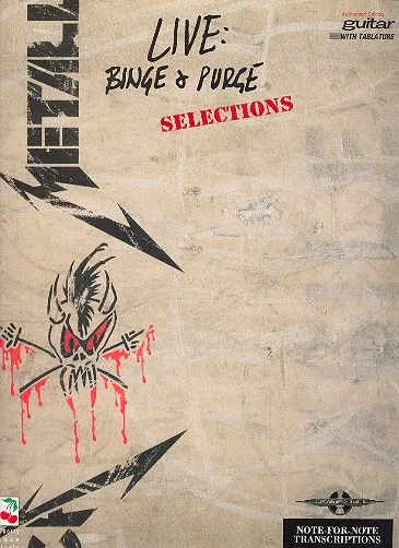 Metallica live Binge & Purge