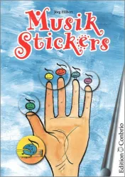  Musikstickers Aufkleber