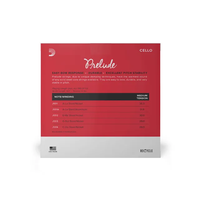 Prelude Cello String Set, 4/4