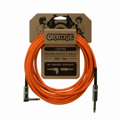 Instrumentenkabel gerade-winlel 6m orange
