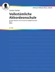 Volkstümliche Akkordeon-Schule Band 1