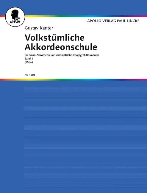 Volkstümliche Akkordeon-Schule Band 1