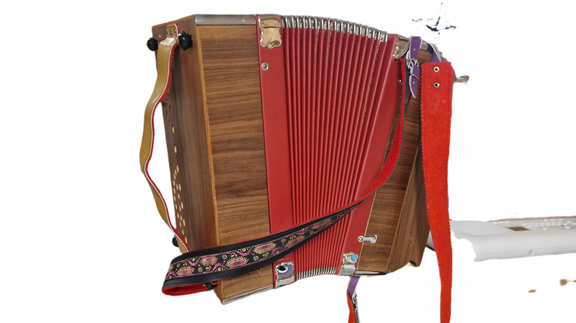 3-Reihige Harmonika gebraucht